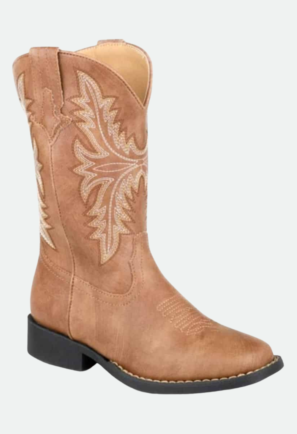 Roper Kids Luke Boots – Tan