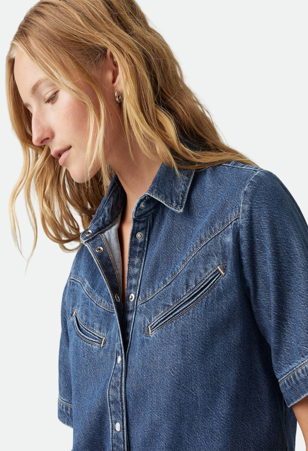 Levi's® Premium Rinoa Camp Shirt - Medium Wash