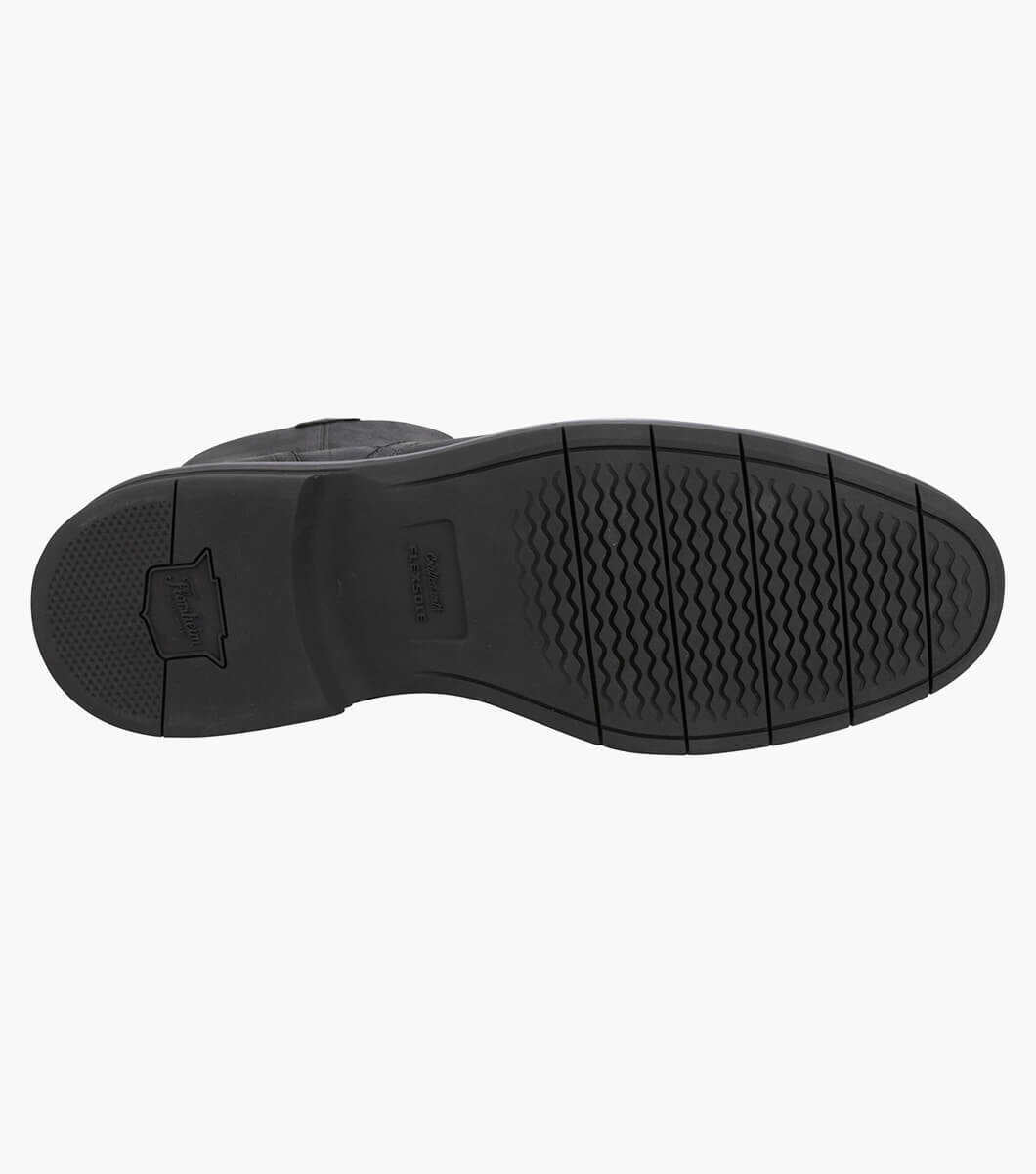 Florsheim Norwalk Zip Plain Toe Side Zip Boot - Black