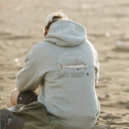 Desolve Trutta Hoodie - Grey Marle
