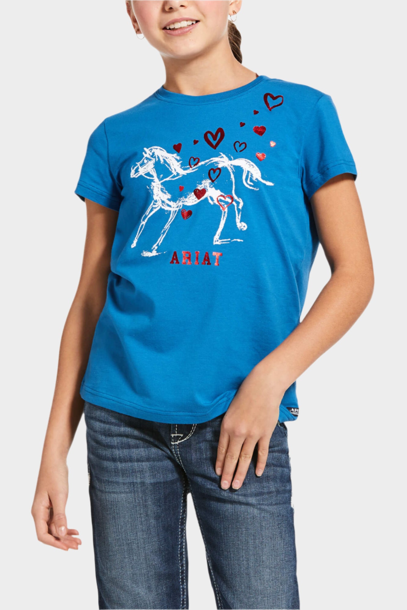 Ariat® Girls Pony Love T-Shirt