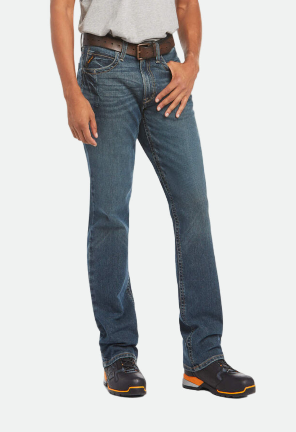 Ariat Men's Rebar M3 Loose DuraStretch Straight Leg Jean - Big and Tall 32leg