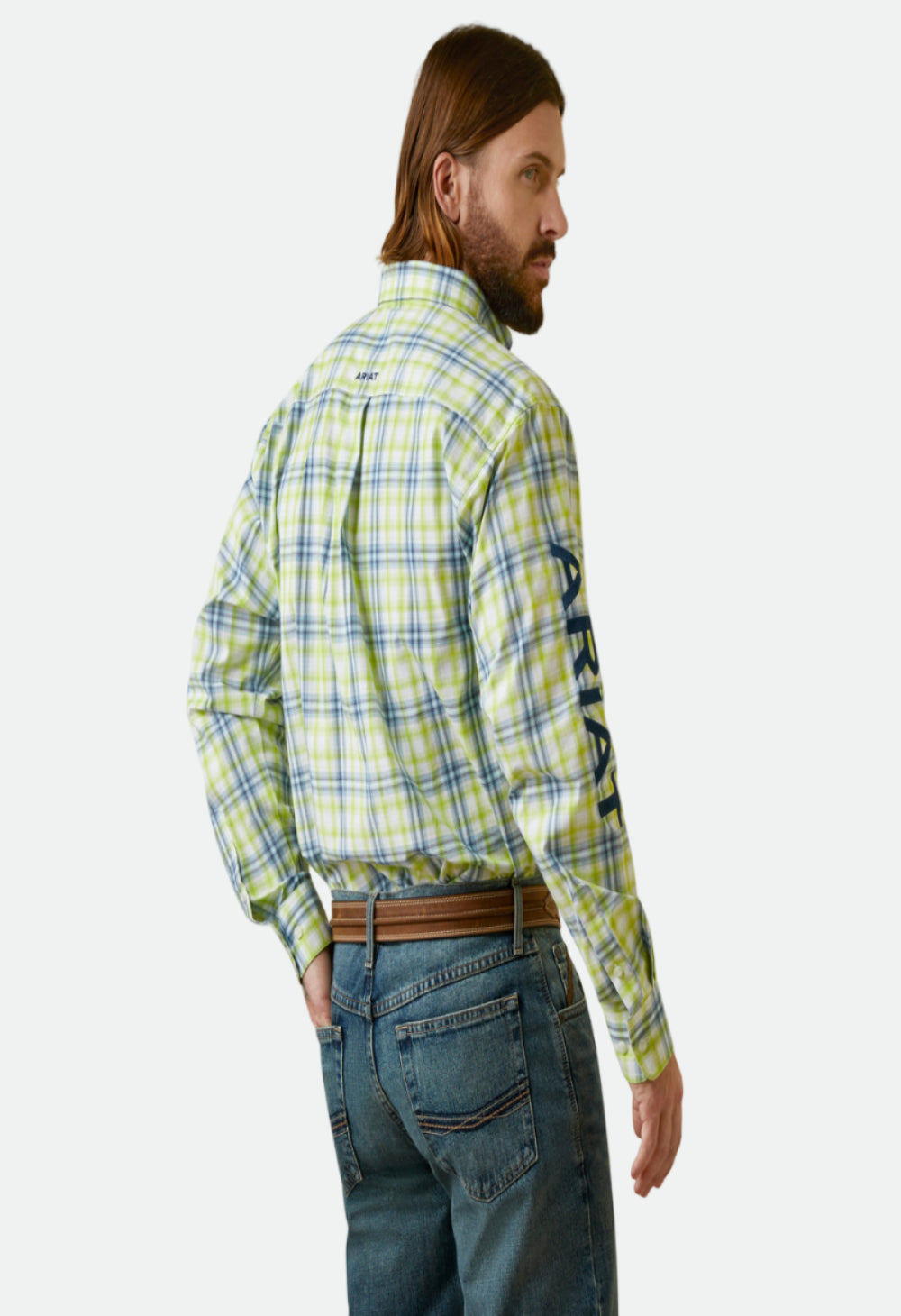 Ariat Men's pro Team Dayton Classic LS Shirt - Tender Shoots