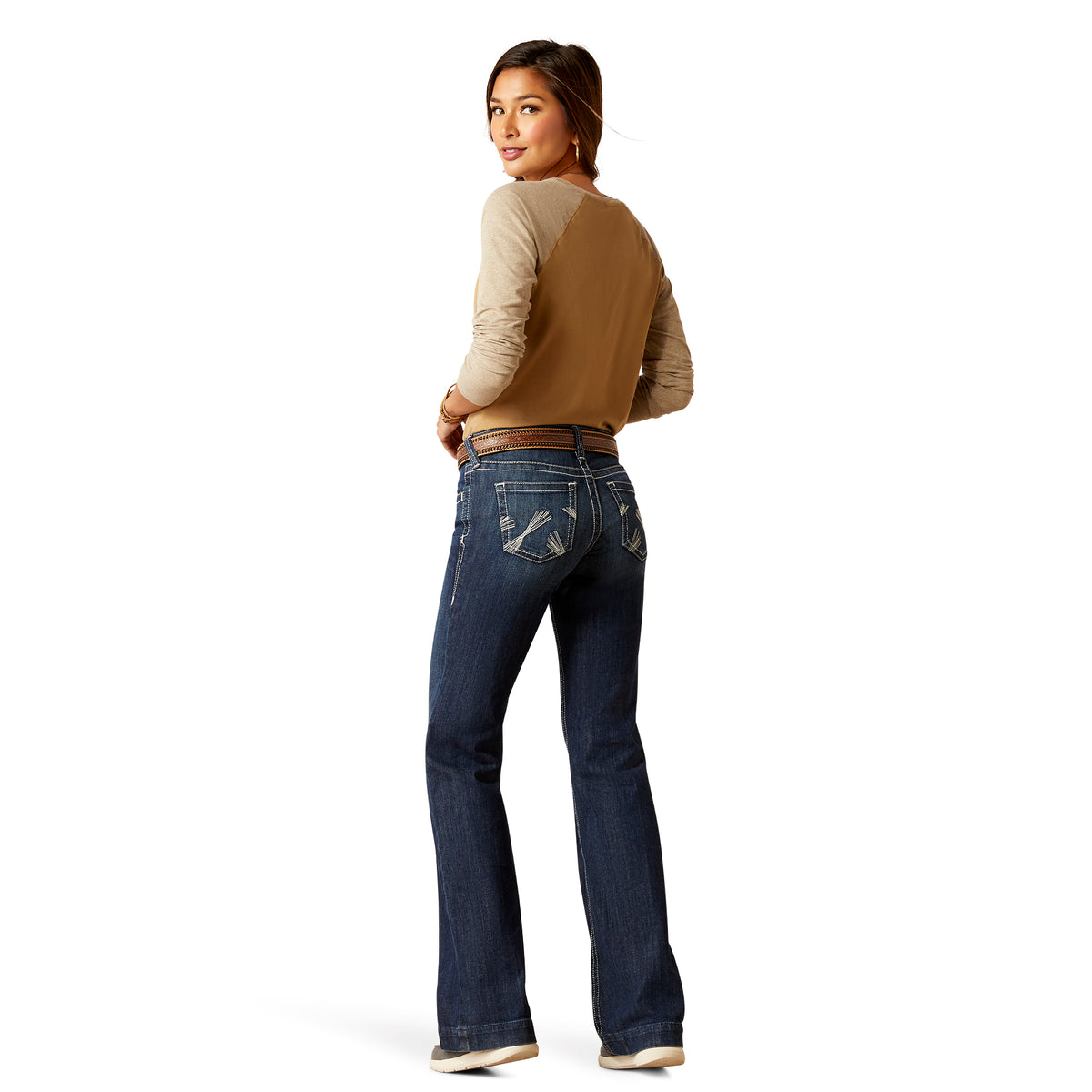 Ariat Mid Rise Camila Trouser (Reg / 33 Leg) - Midnight