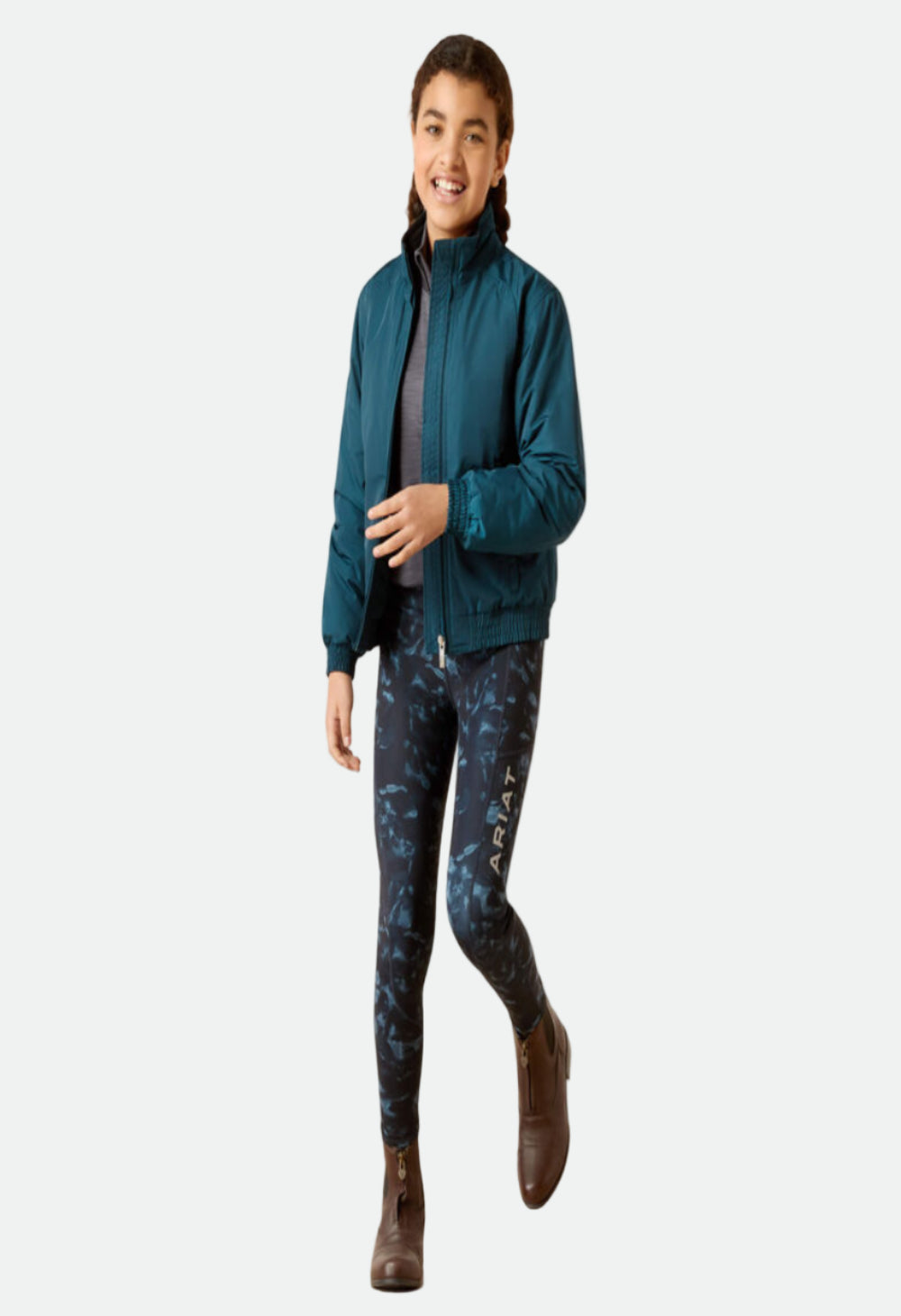 Ariat Youth Stable Insulated Jacket (Reflecting Pond)