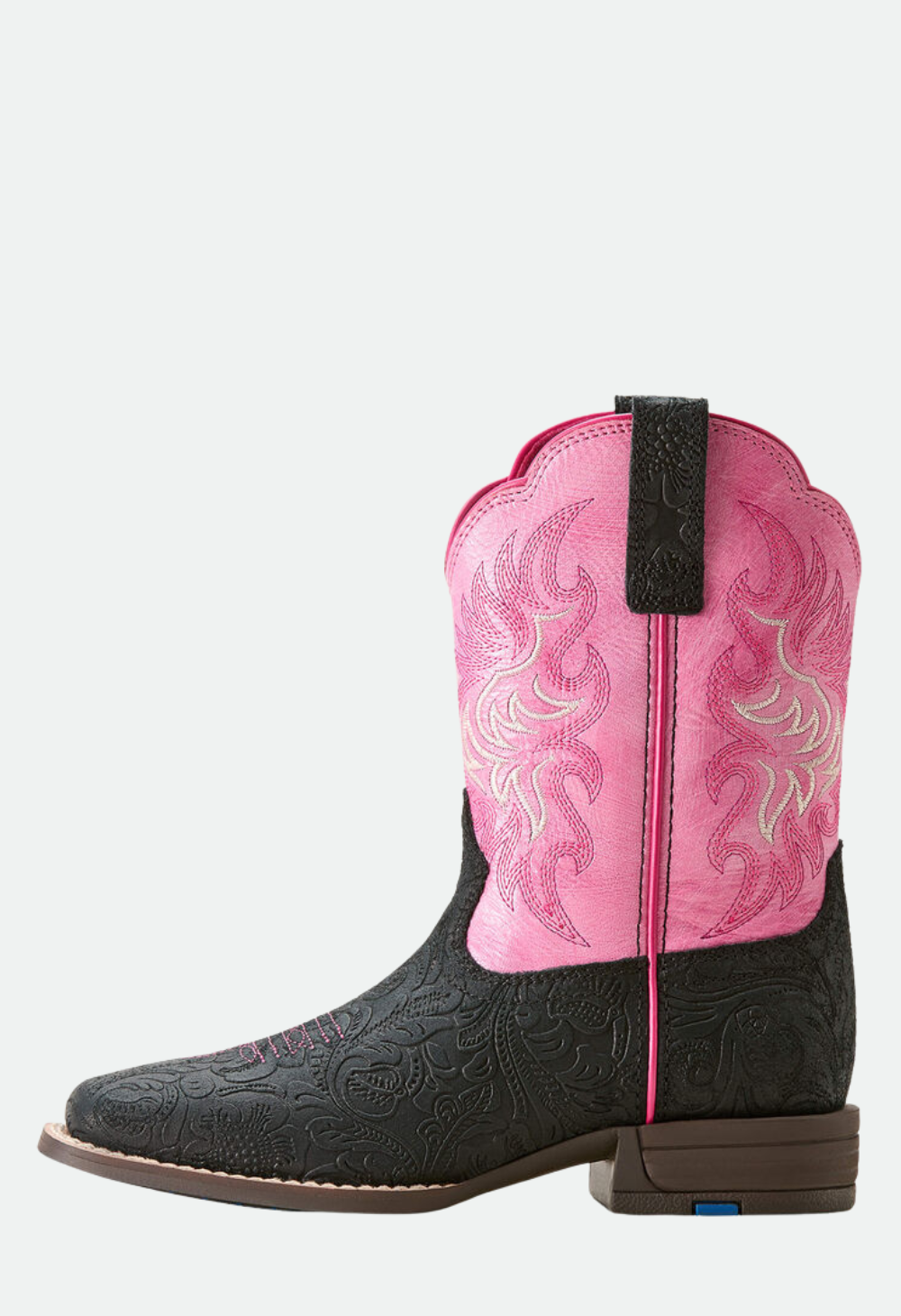 Ariat Youth Outrider Black Floral Emboss Painted Peony (SALE)