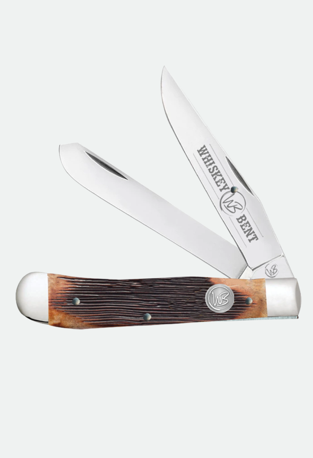 WHISKEY BENT SAWMILL TRAPPER KNIFE