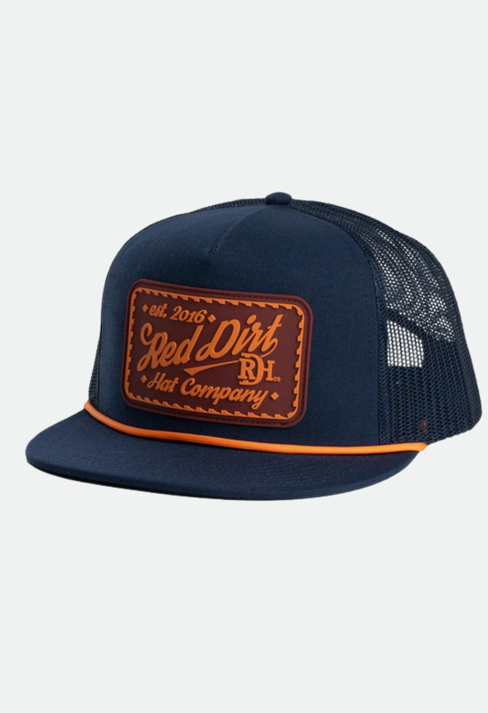 Red Dirt Hat Co. Cowboy Up- Navy Orange - Hats Cap - RDHC-523
