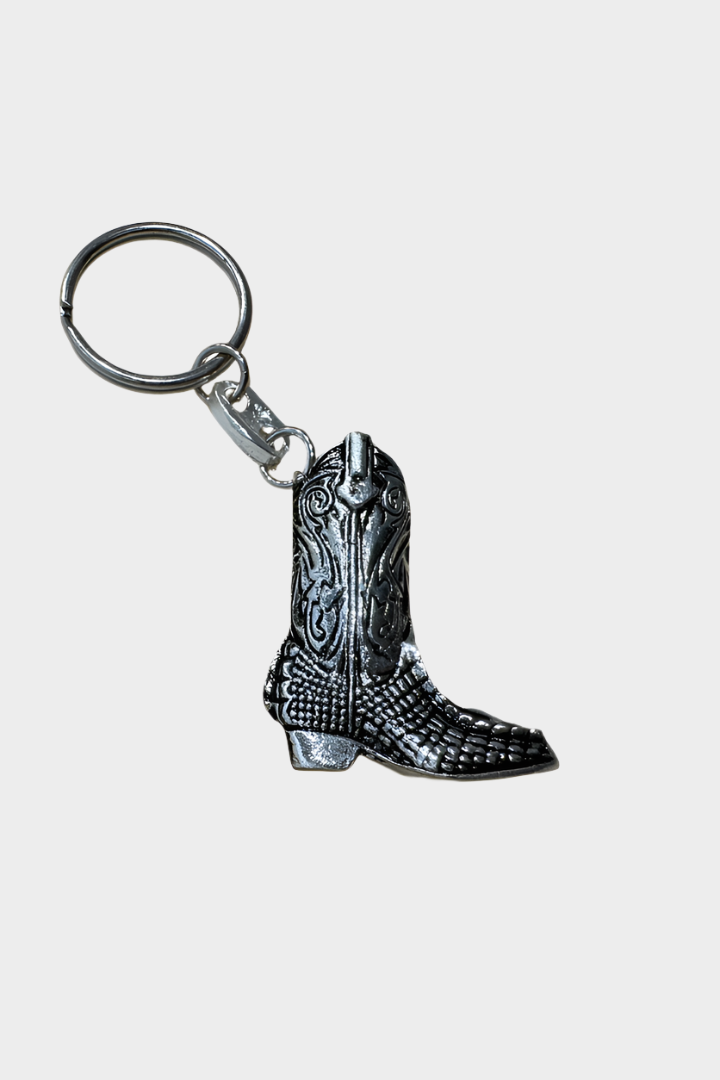 Austin Accent Keychain Boot Silver