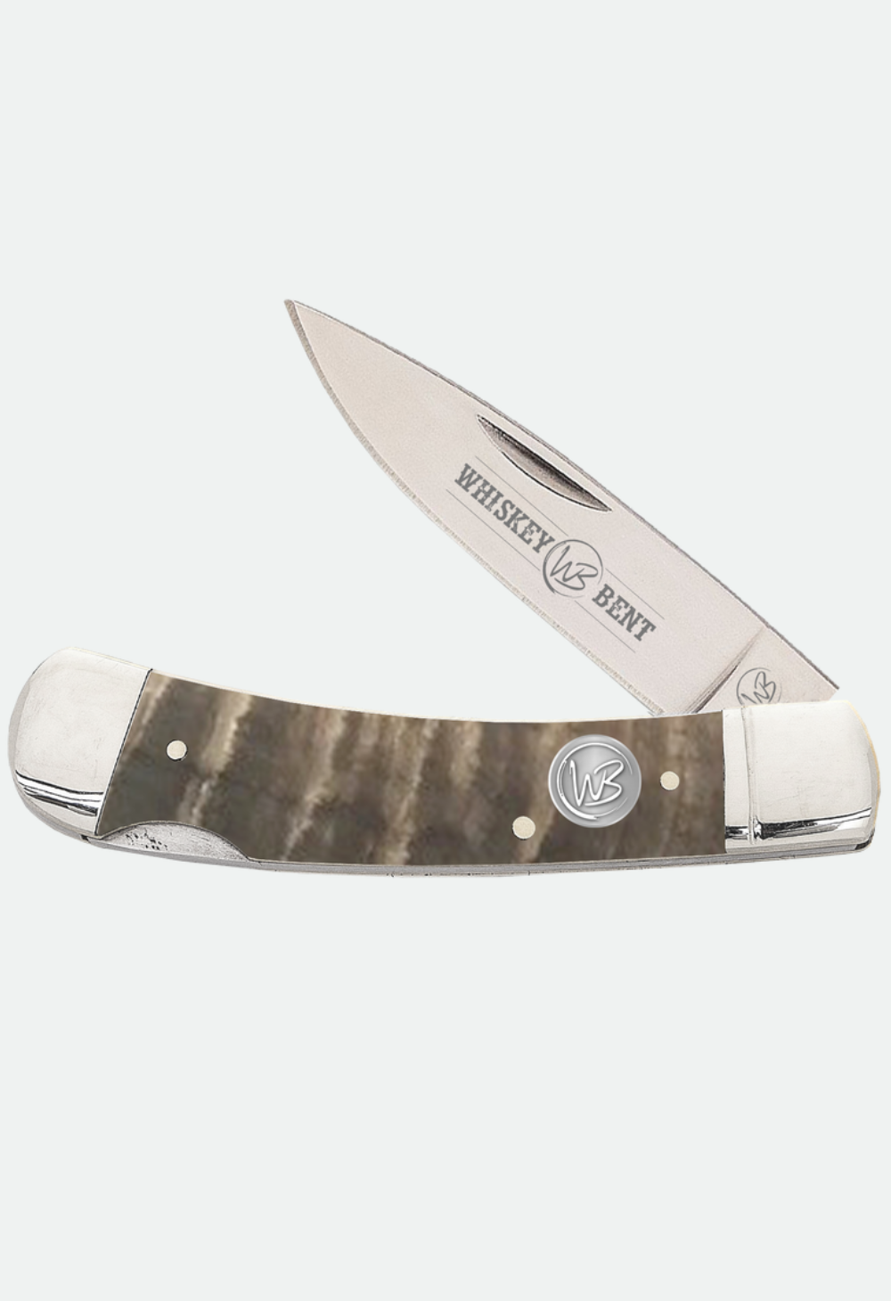 WHISKEY BENT RAM HORN LOCKBLADE