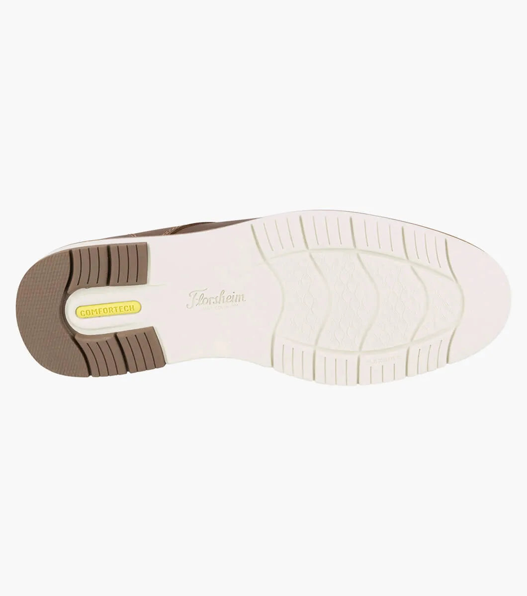 Florsheim Mens Vibe Chukka Plain Toe Chukka Boot - Brown