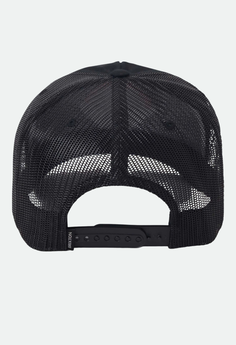 Brixton Leeway Medium Profile Trucker Hat Black