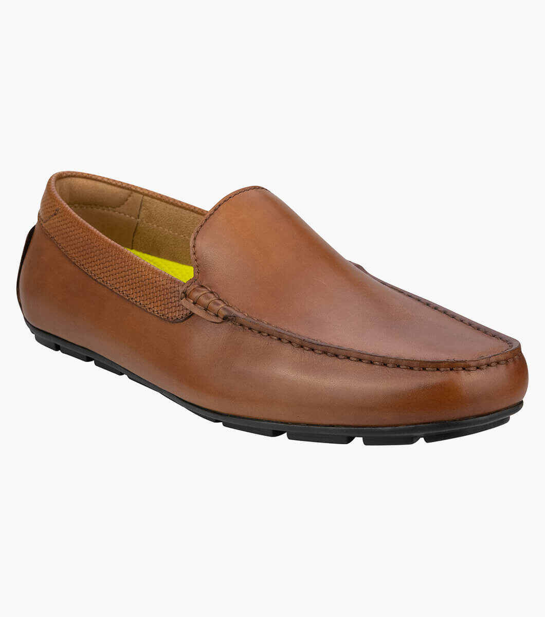 Florsheim Motor Cognac Leather Moc Toe Venetian Driving Shoe (USA Men Size) main image 1