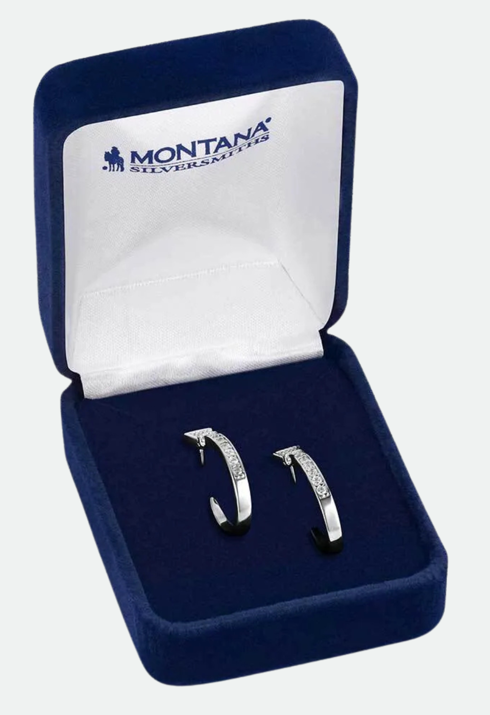 MONTANA HORSESHOE NAIL HOOP EARRINGS