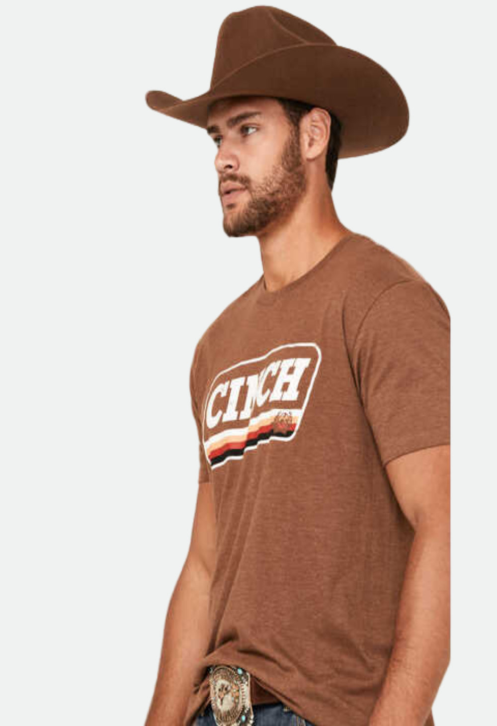 Cinch Men's Logo Short Sleeve Graphic T-Shirt