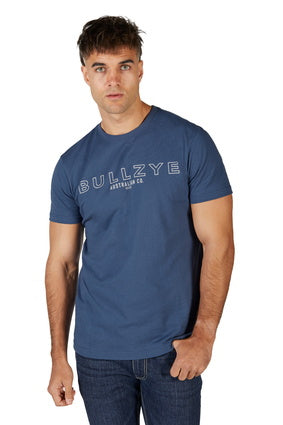 Bullzye Men's Ryan S/S Tee (BLUE STEEL)