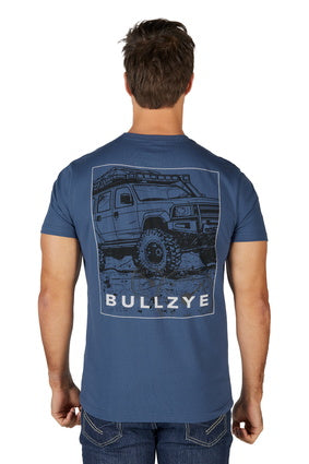 Bullzye Men's Ryan S/S Tee (BLUE STEEL)