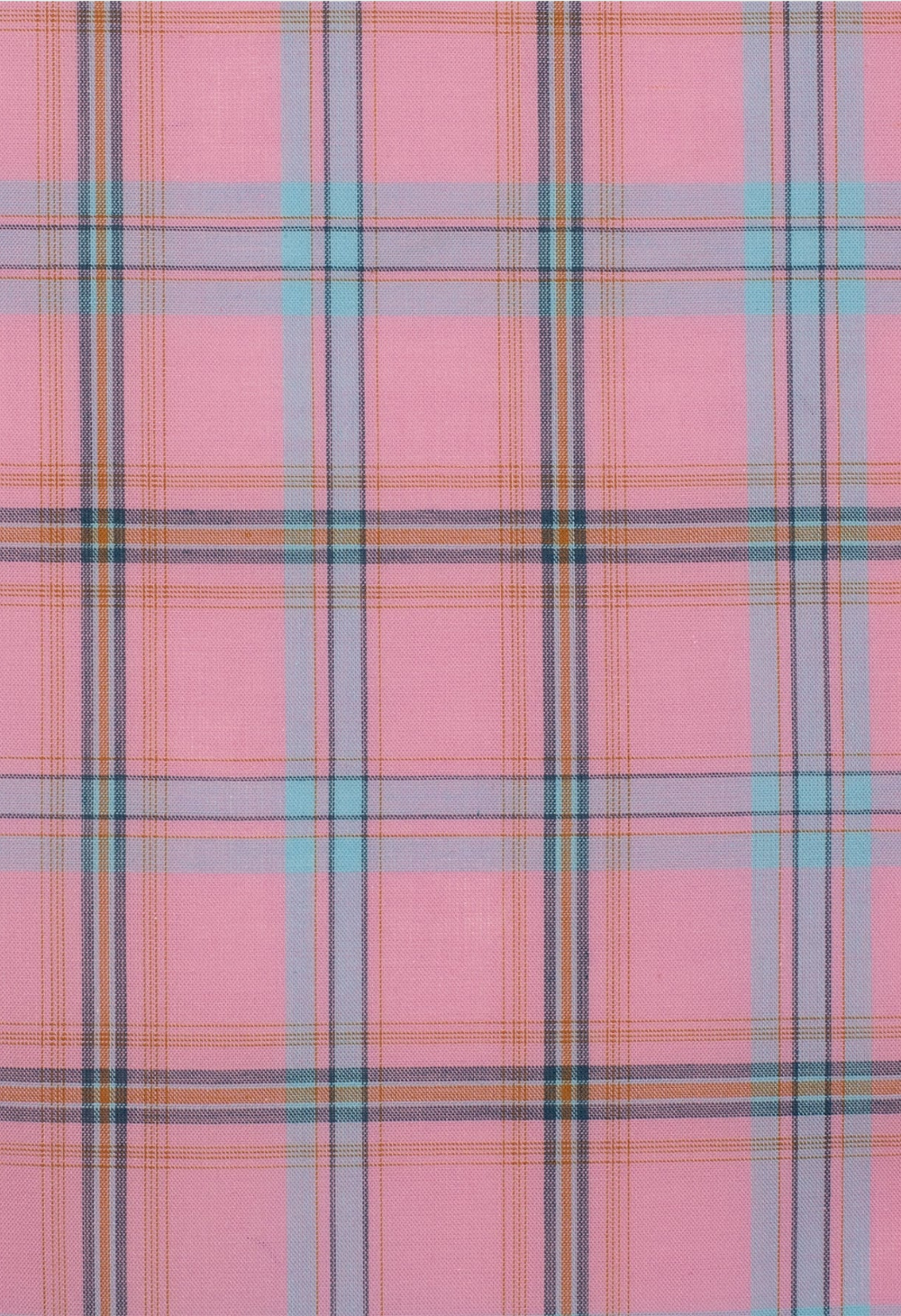 Just Country Women's Abbey Frills Full Button Work Shirt - Dusky Pink Plaid