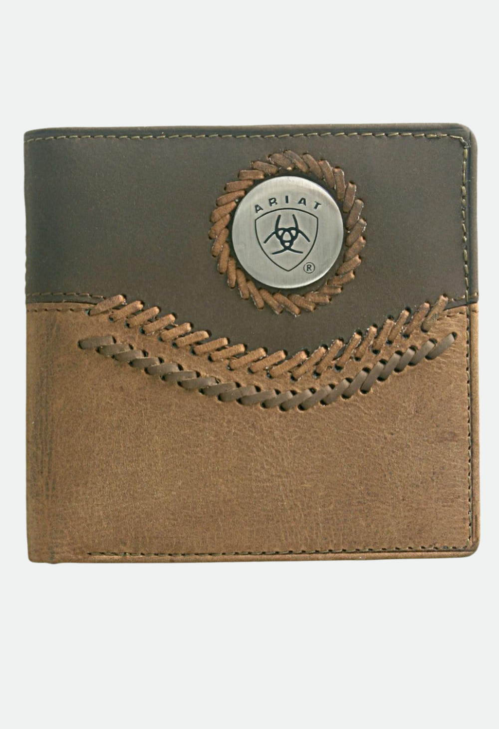 Ariat Bi-Fold Wallet - Two Toned Accents