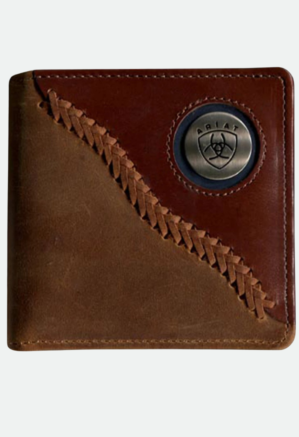 Ariat Bi-Fold Wallet - Two Toned Stitched