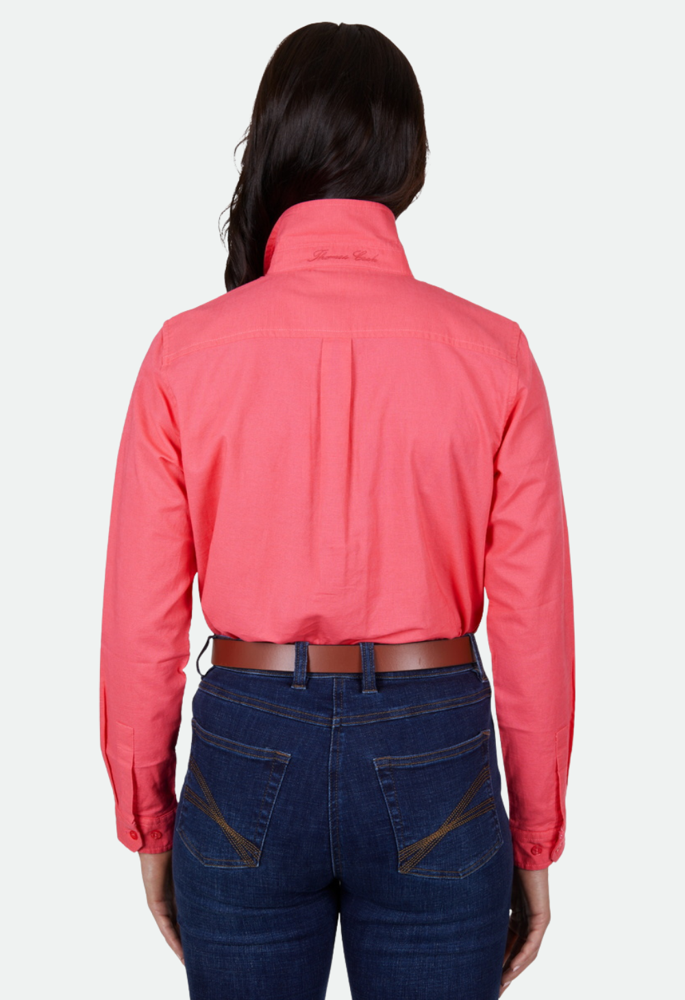 THOMAS COOK WOMENS LAURA L/S SHIRT (CORAL)