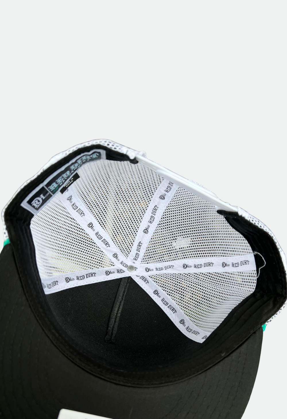 Red Dirt Hat Youth Mutton Bustin Black and White Hat RDHCY-61