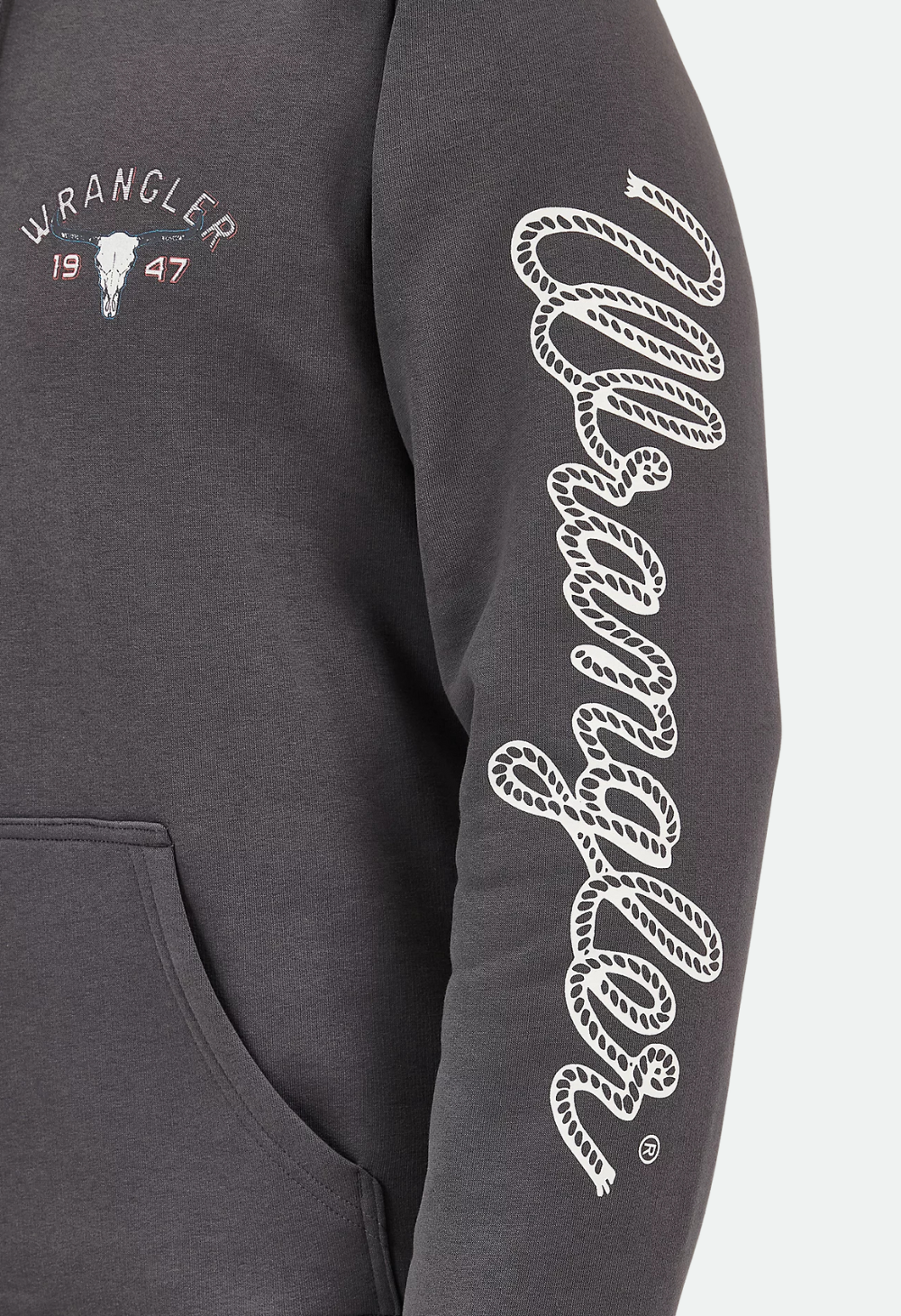 Wrangler Men's Long Live Cowboys® Pullover Hoodie