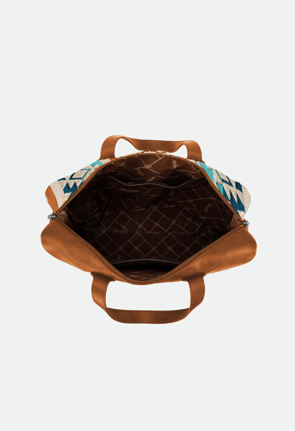Wrangler Women's Cilia Aztec Duffle Bag - Tan