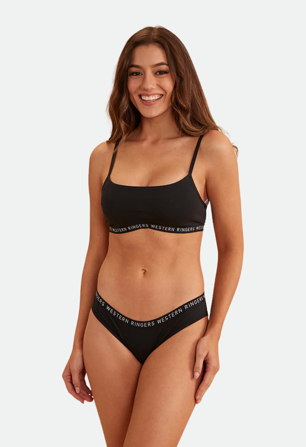 Ringers Western Zara Womens Hipster Brief - Black
