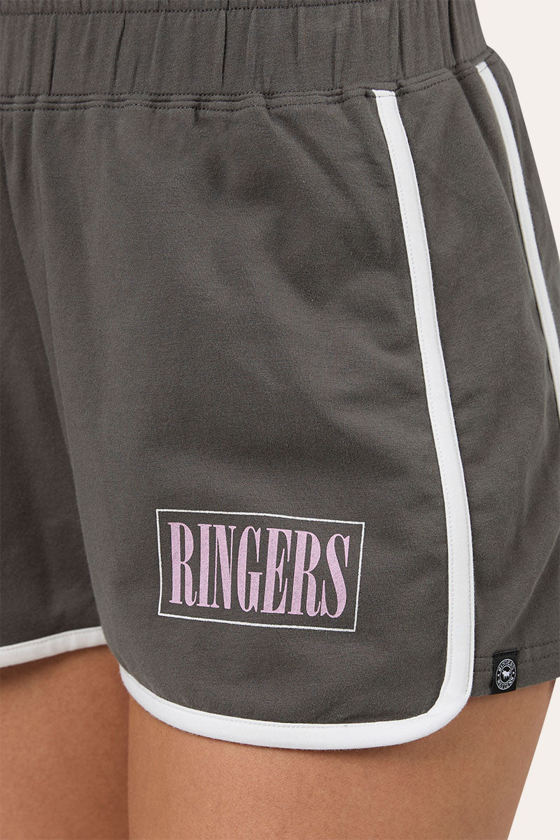 Ringers Western Womens Lolita Baby Short - Charcoal