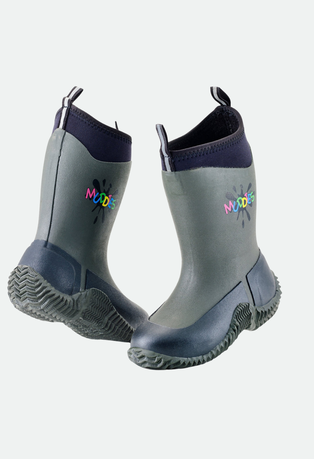 Grubs Kids Muddies Icicles Boot (Black / Charcoal)