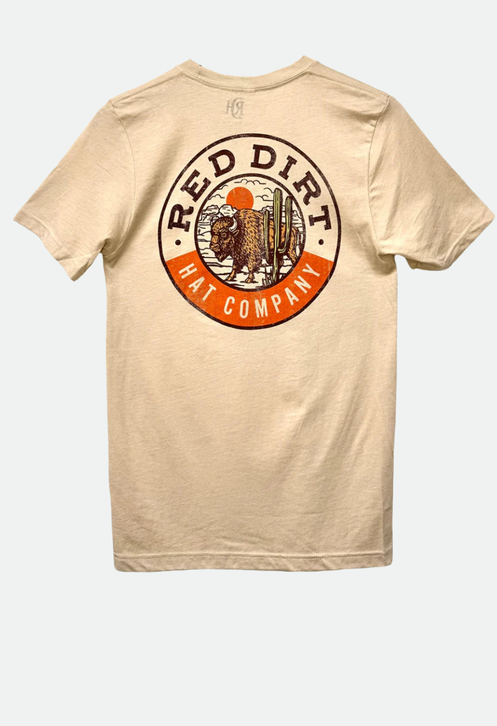 Red Dirt Men's Keep Roamin' Graphic Tan Heather T-Shirt RDHC-T-192