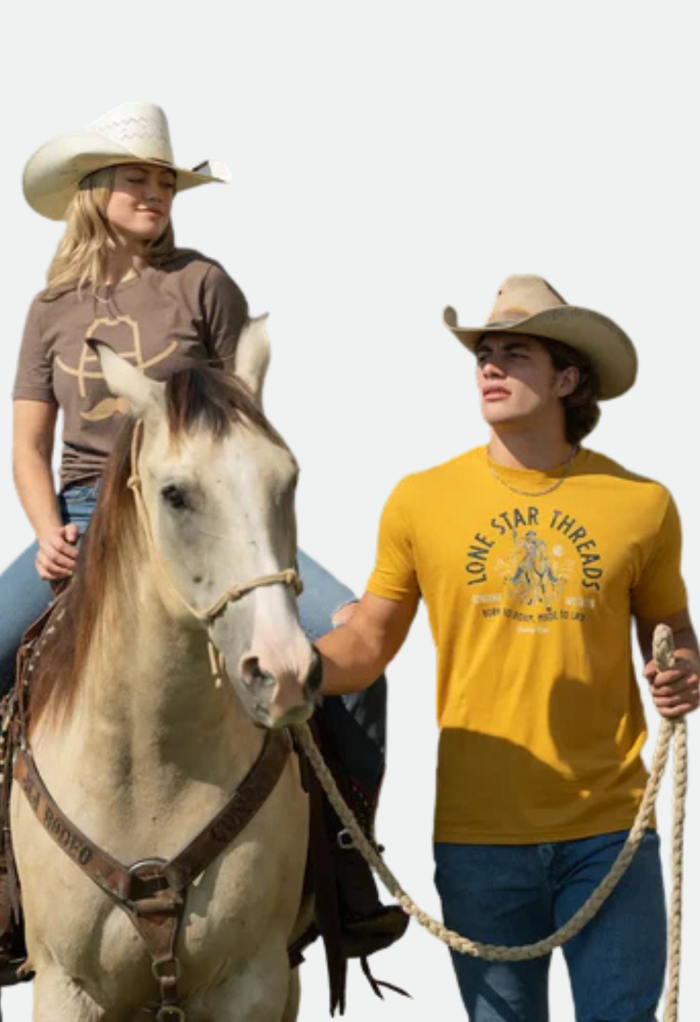 Cowboy Cool Unisex Lone Star Threads T-Shirt