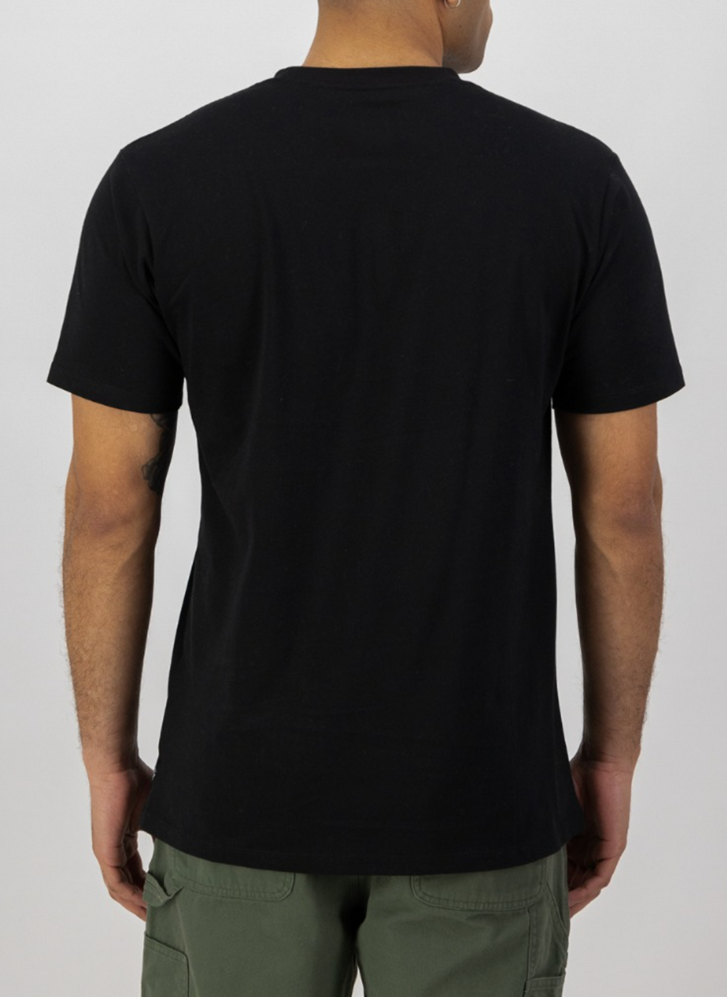 SWANNDRI MEN'S ORIGINAL V2 PRINT T-SHIRT - BLACK (CLEARANCE)