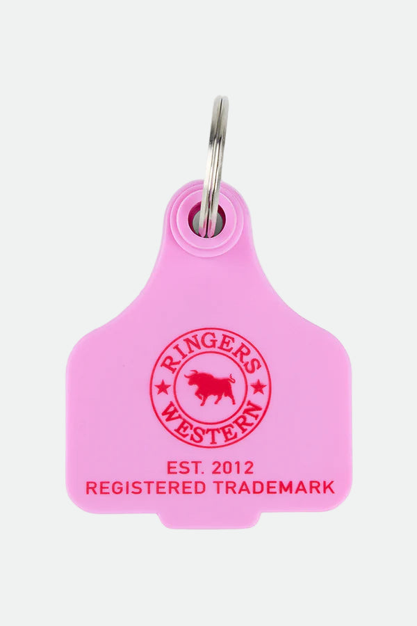 Ringers Western Cattle Tags - Black / Red