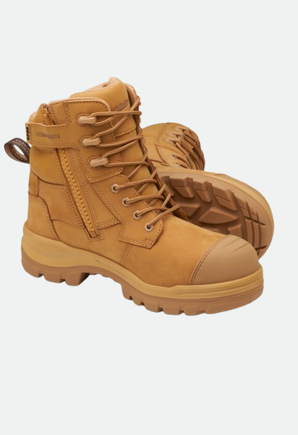 Blundstone 8560 TPU Comp Safety 6" Zip Lace Up Boot