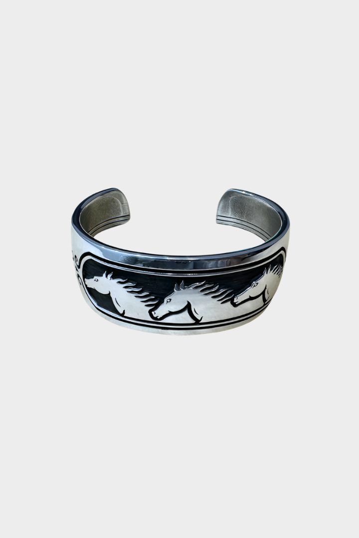 Austin Accent Bracelet SW Cuff Horses