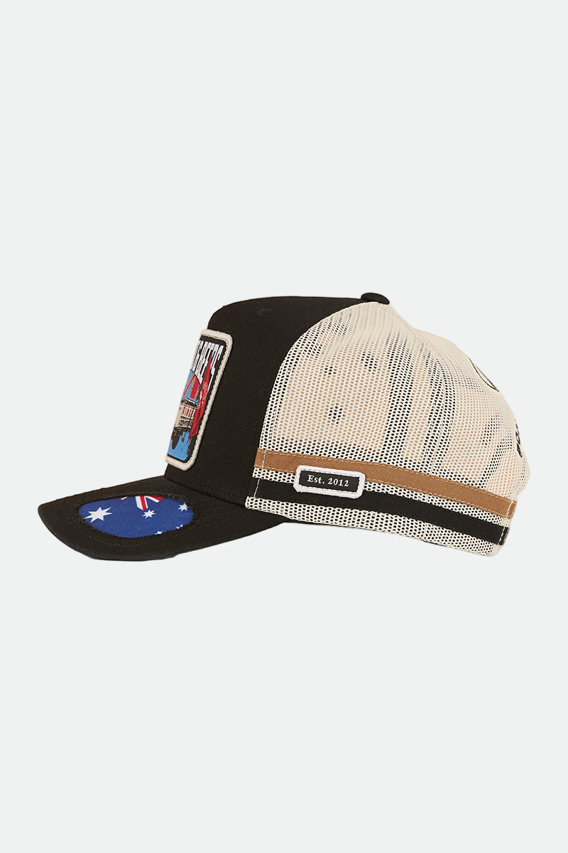 Ringers Western Mud Sweat Beers Deep Fit Trucker Cap