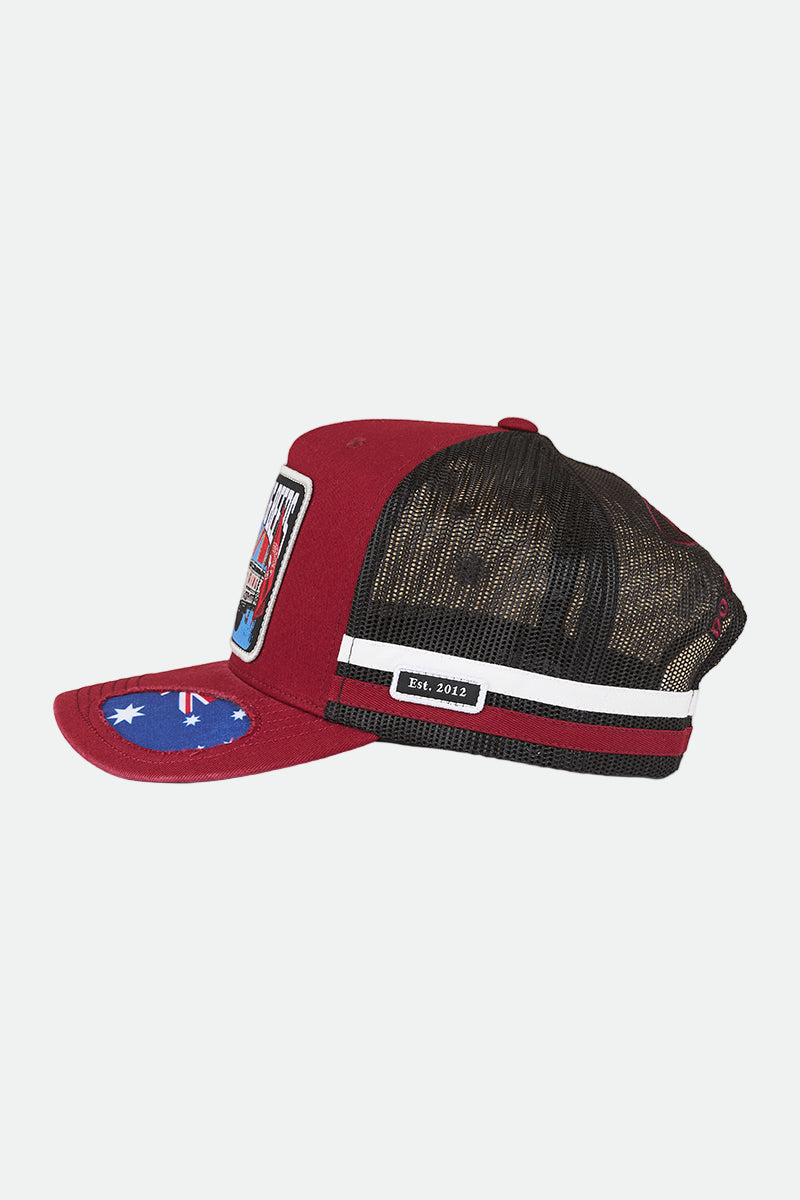 Ringers Western Mud Sweat Beers Deep Fit Trucker Cap