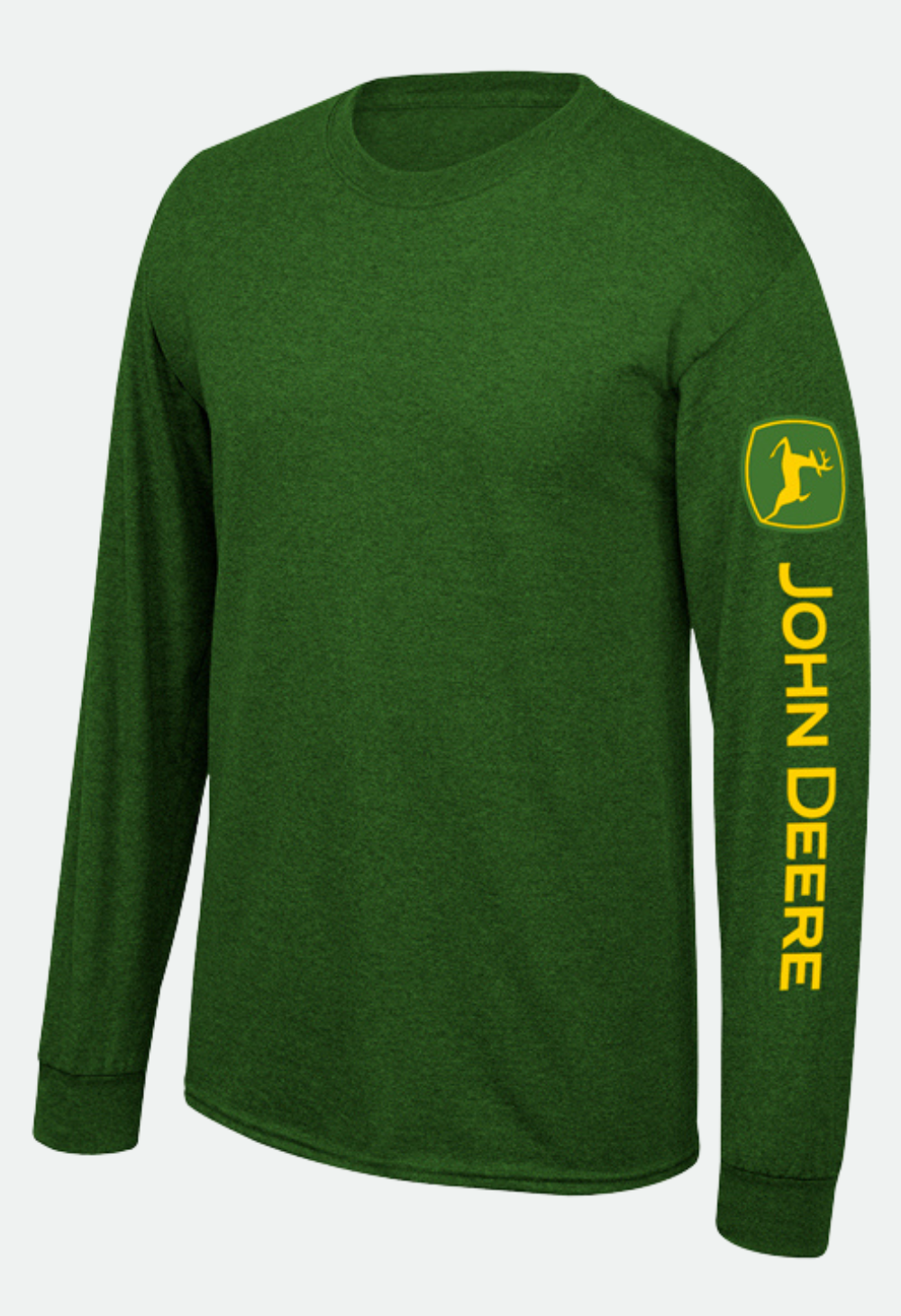 John Deere Men's Logo Long Sleeve Tee - Green