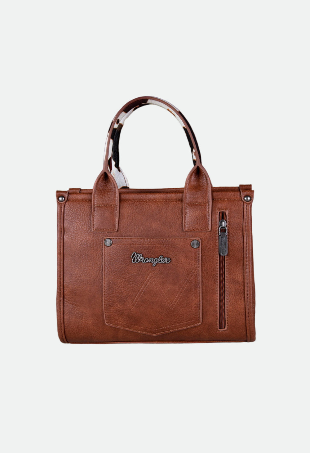 WRANGLER COW PRINT CROSSBODY BAG