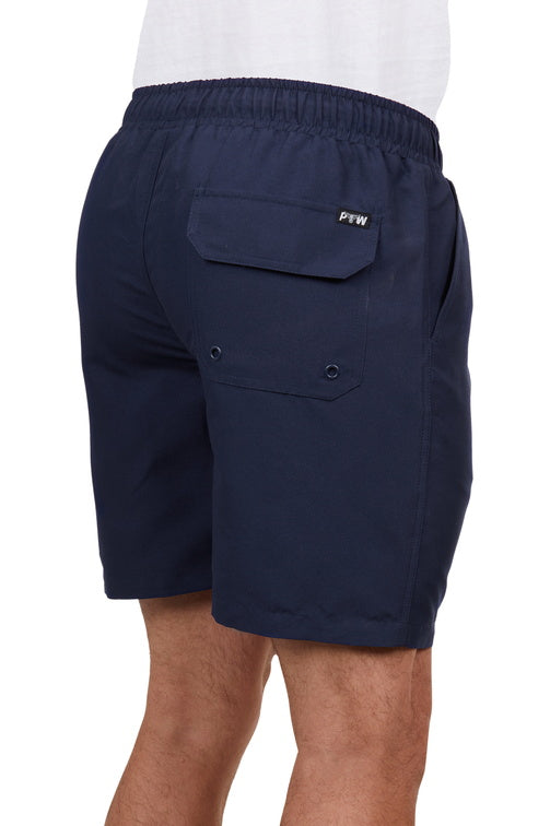 PURE WESTERN MENS WALKER BOARDSHORT (NAVY)