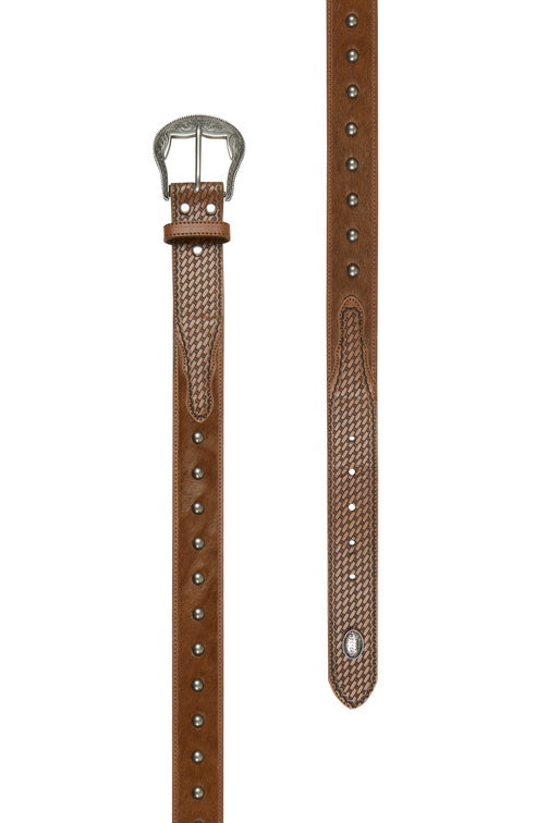 PURE WESTERN MENS TERRY BELT (TAN)