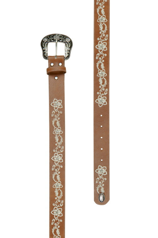 PURE WESTERN WOMENS JASMINA BELT (TAN)
