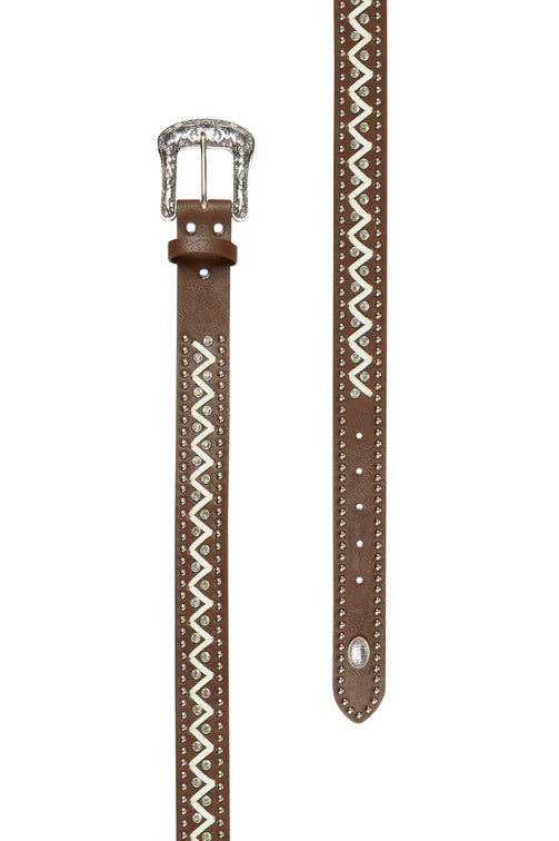 PURE WESTERN WOMENS ZAHLI BELT (TAN)