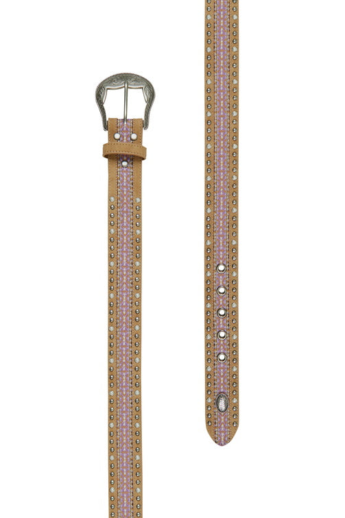 PURE WESTERN WOMENS NIKKI BELT (LIGHT TAN)