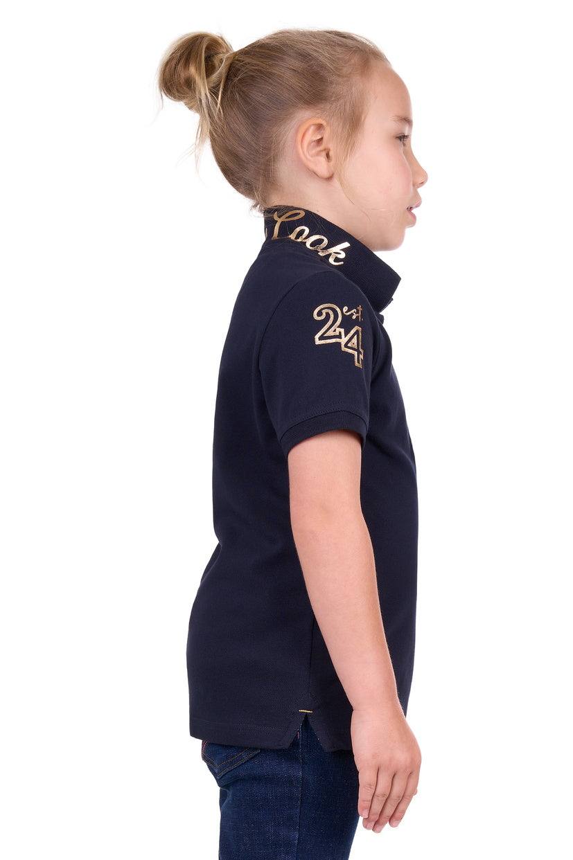 THOMAS COOK GIRLS MIA S/S POLO (NAVY)-Clearance