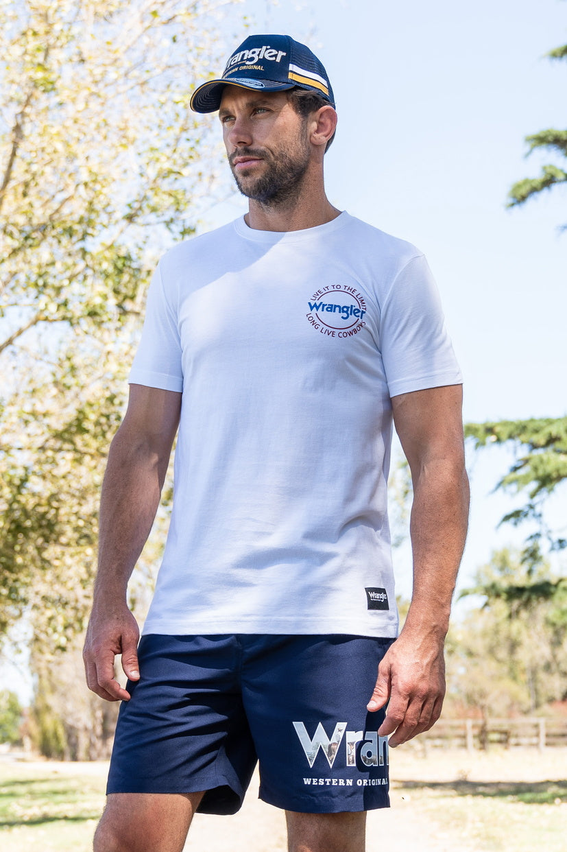 WRANGLER MENS LUCA BOARDSHORT (NAVY)