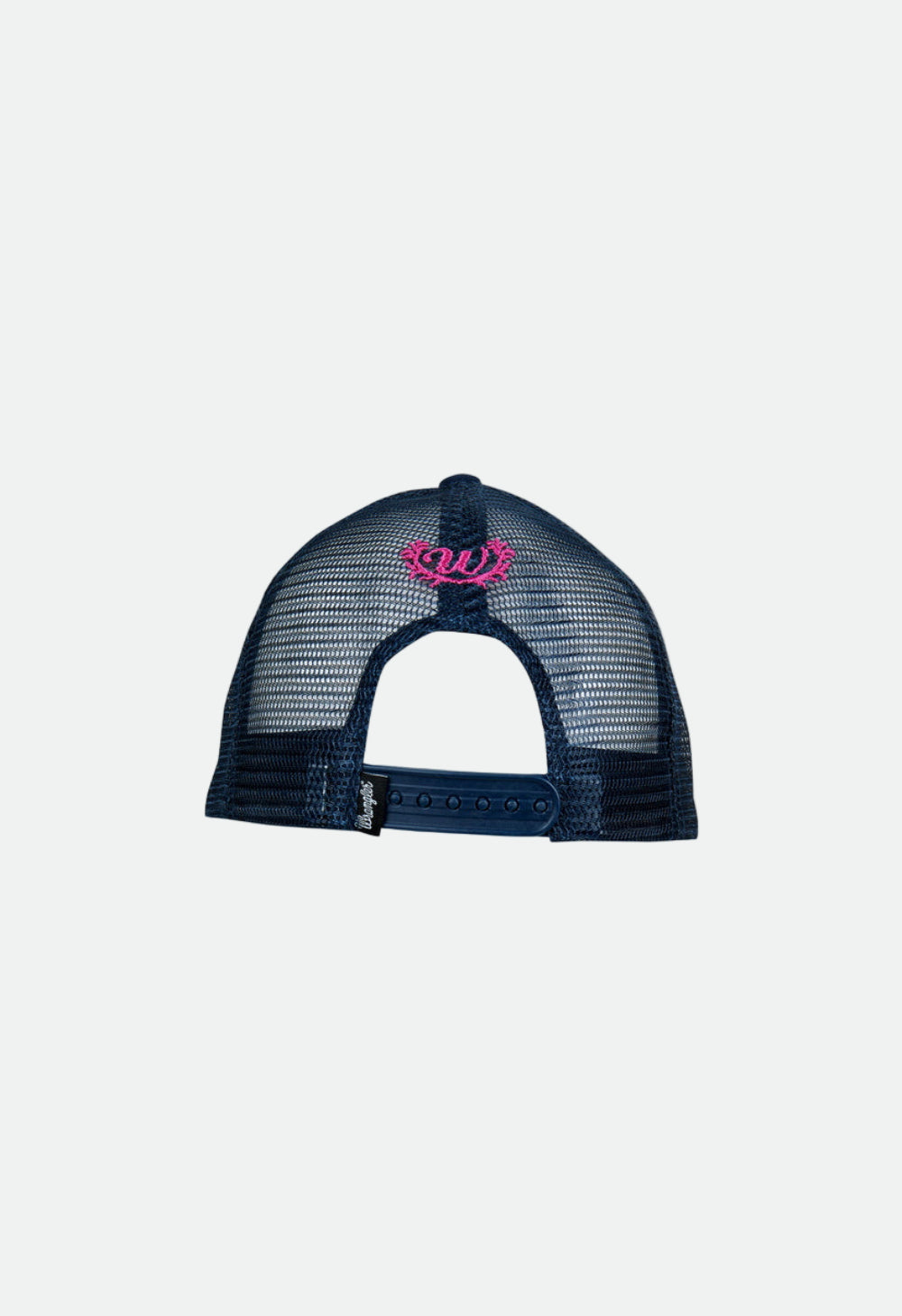WRANGLER WOMENS BILLY TRUCKER CAP (NAVY/PINK)