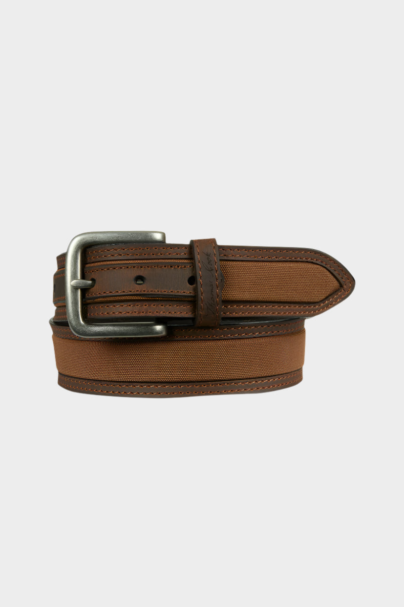 THOMAS COOK MENS STONEY BELT (TAN/TAN)